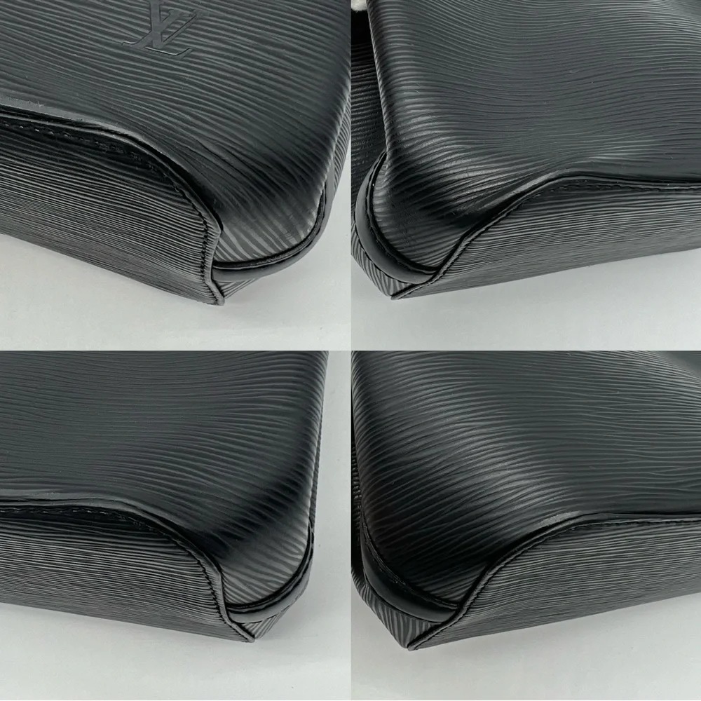 ❌SOLD❌Authentic Louis Vuitton Black Epi Mandara PM shoulder bag - Picture 13 of 16